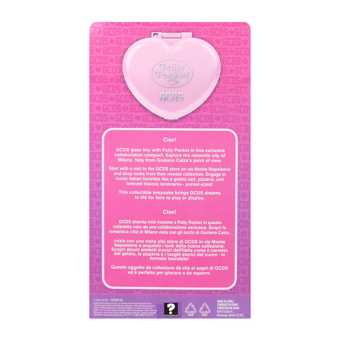 Polly Pocket x GCDS Compact