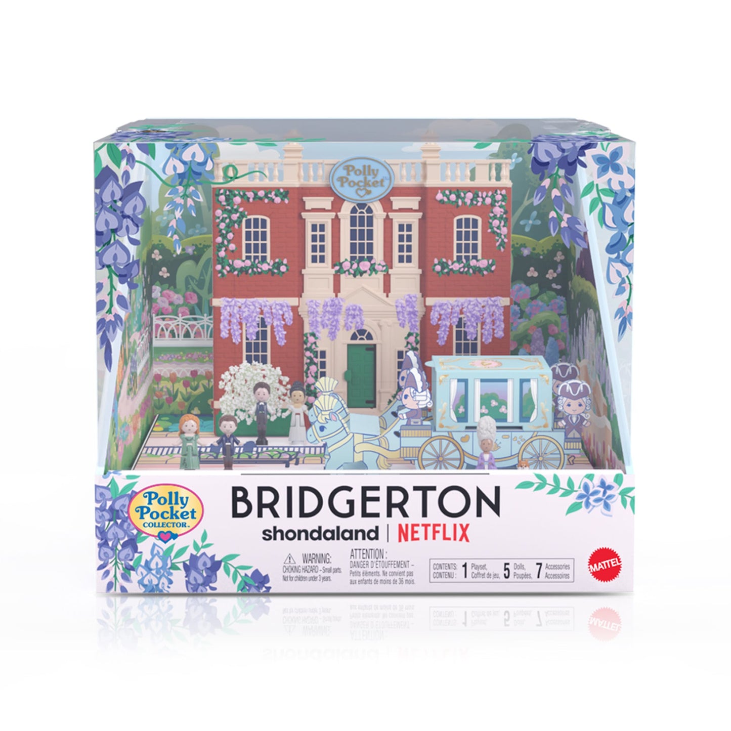 Polly Pocket Bridgerton Compact
